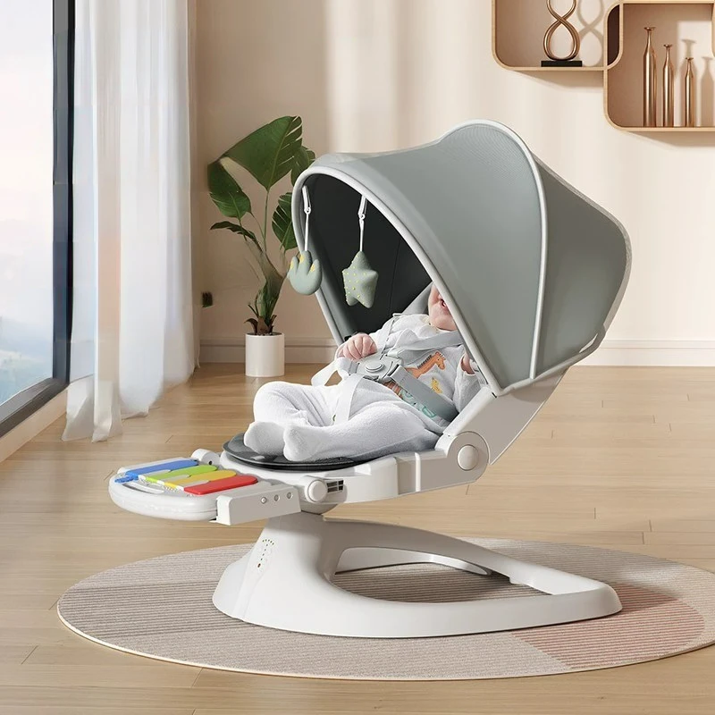 Baby Swing Bouncer - Elektryczny fotel bujany dla dziecka z