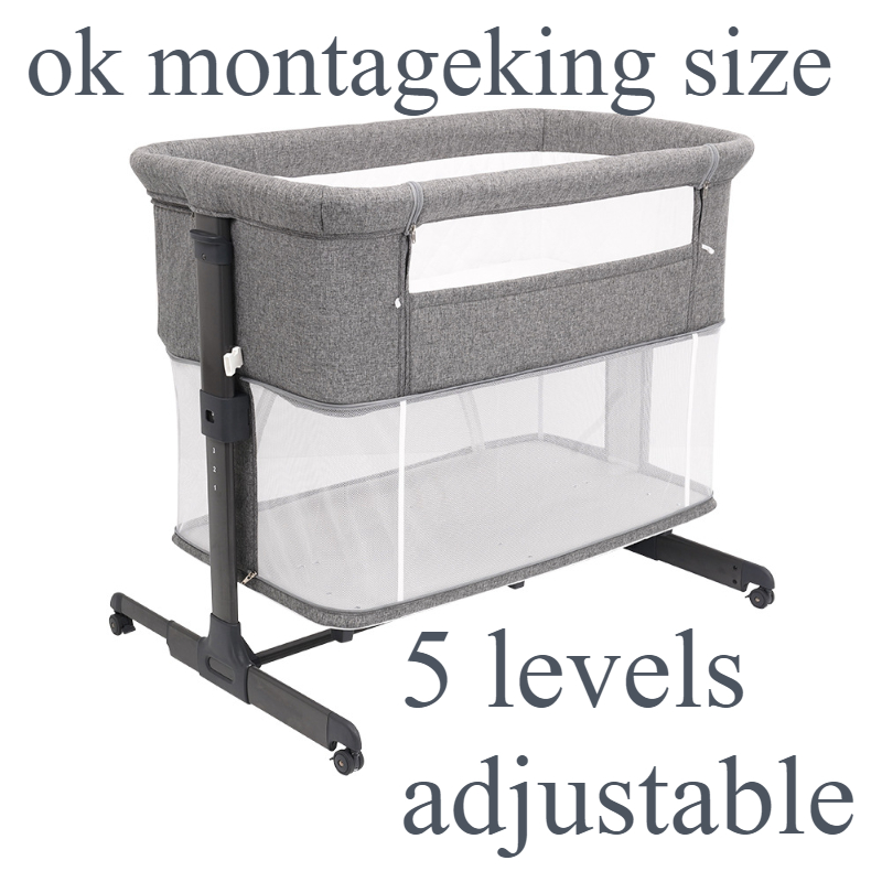 Baby Swing Bouncer - Przenośne łóżko do wózka dwufunkcyjne łóżko