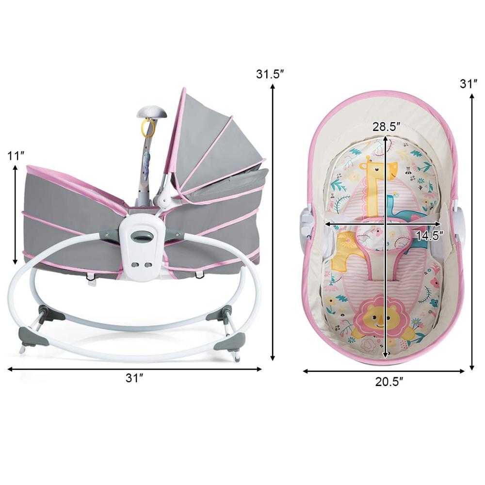 Huśtawka dla niemowląt 5 w 1,  – Baby Swing Bouncer recenzja i cena