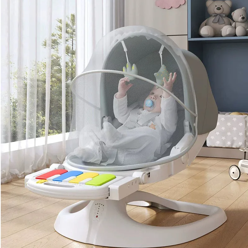 Elektryczny fotel bujany dla d – Baby Swing Bouncer recenzja i cena