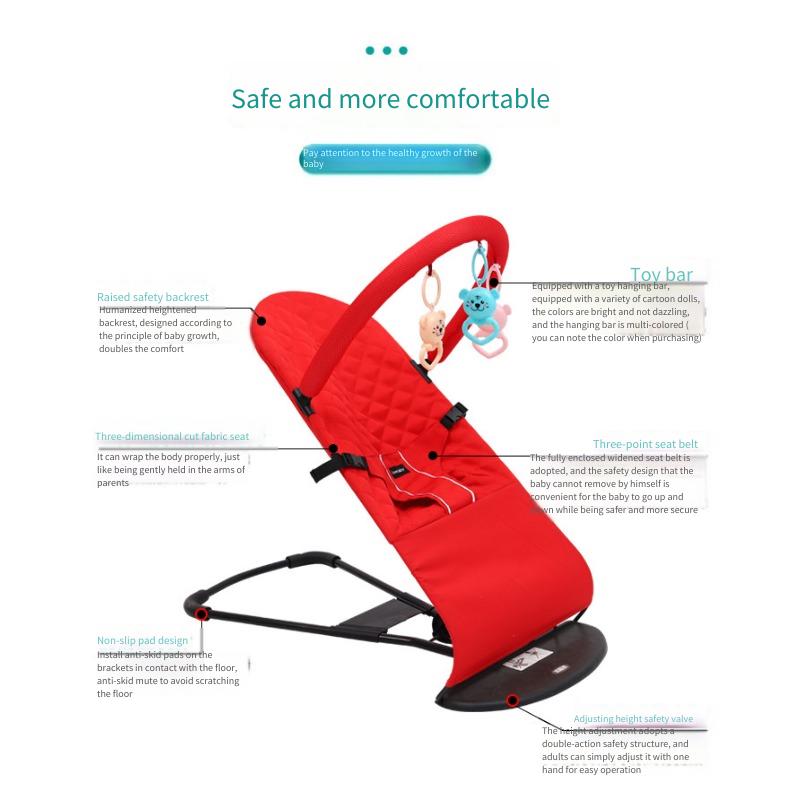 Fotel bujany dla dziecka rozkł – Baby Swing Bouncer recenzja i cena